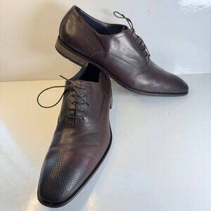 Hugo Boss Leather Dress Shoes – Made in Italy – US 10